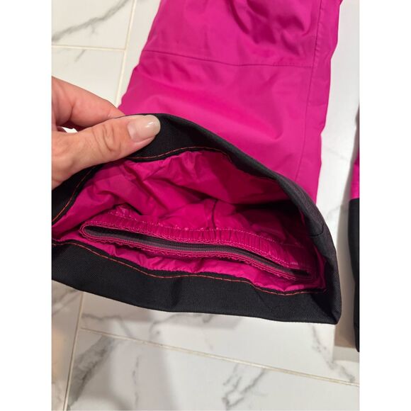 THE NORTH FACE Girls Snowpants North Face Freedom Fuchsia Pink - Picture 3 of 7